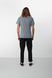 Rhythm Everyday Wash T-Shirt Vintage Stone Model Back