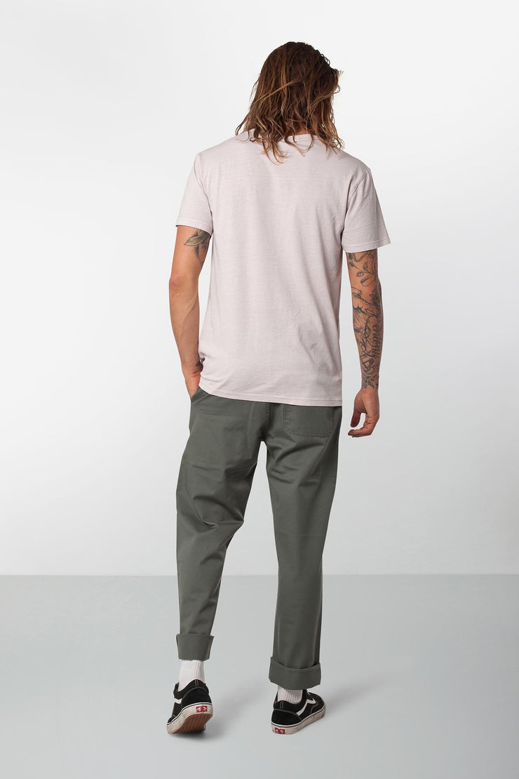 Rhythm Everyday Wash T-Shirt Vintage Shell Model Back