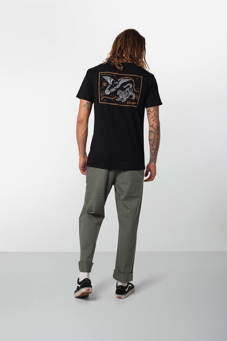 Rhythm Conflict T-Shirt Black Model Back