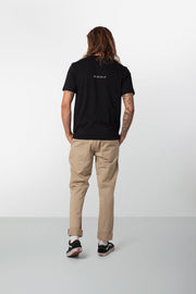 Rhythm Base T-Shirt Black Model Back