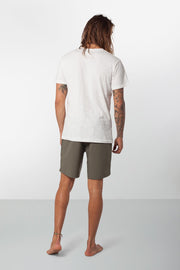 Rhythm Black Label Trunk Vintage Olive Model Back