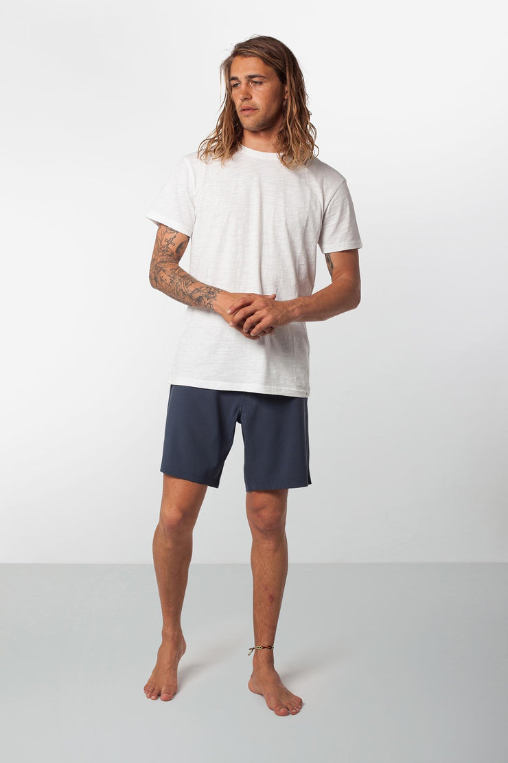 Rhythm Black Label Trunk Vintage Navy Model Front