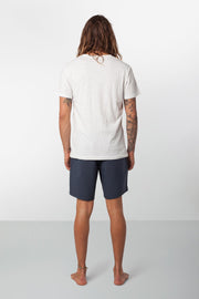 Rhythm Black Label Trunk Vintage Navy Model Back