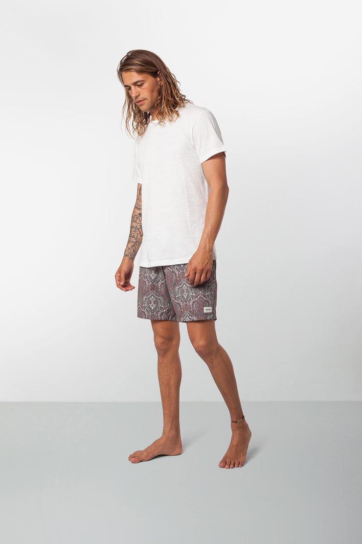 Rhythm Bazaar Trunk Moroccan Teal Model Front