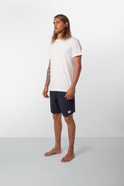 Rhythm Linen Jam Navy Model Front