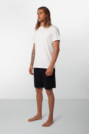 Rhythm Corduroy Bunker Walkshort Black Model Front