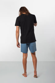 Rhythm Classic Wash Trunk Washed Indigo Model Back