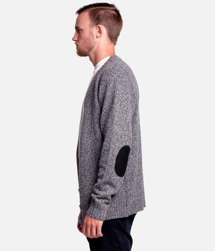 KURT CARDIGAN BLACK MARLE