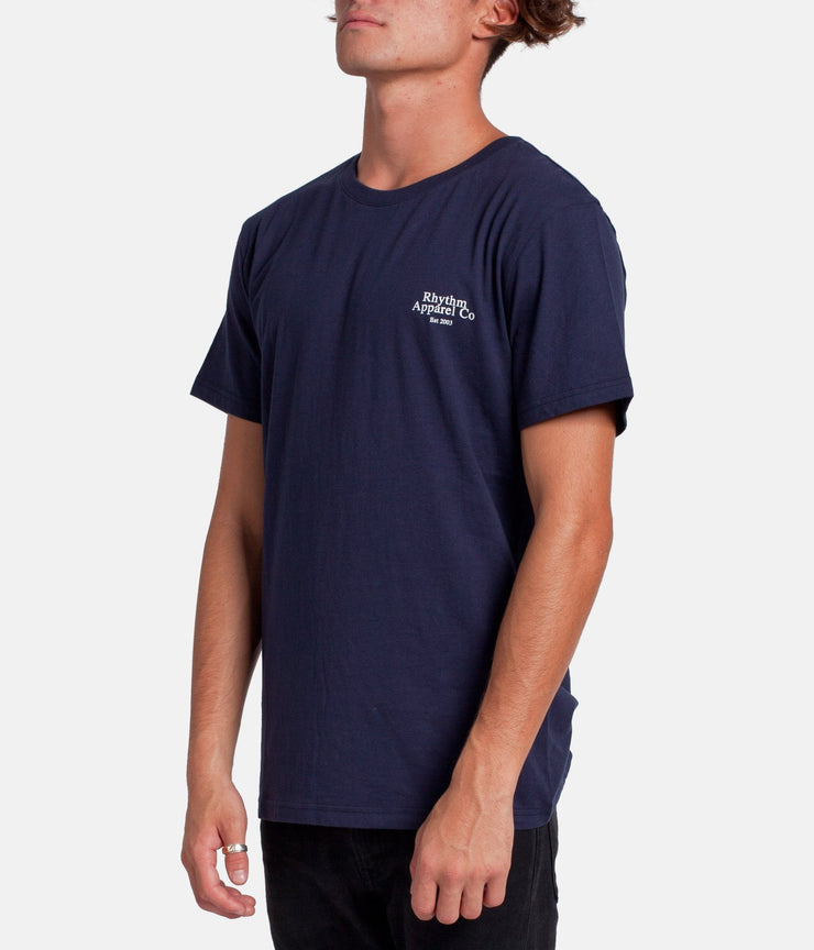 LABEL T-SHIRT NAVY