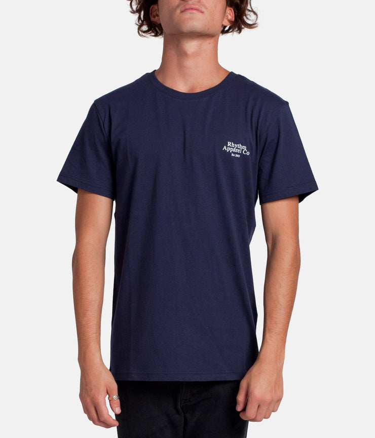 LABEL T-SHIRT NAVY