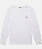 NO VACANCY LS T-SHIRT WHITE