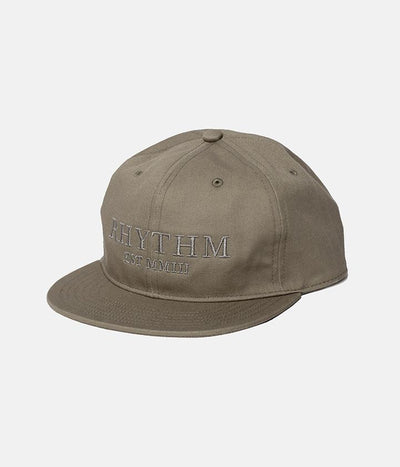 LABEL CAP DUSTED OLIVE