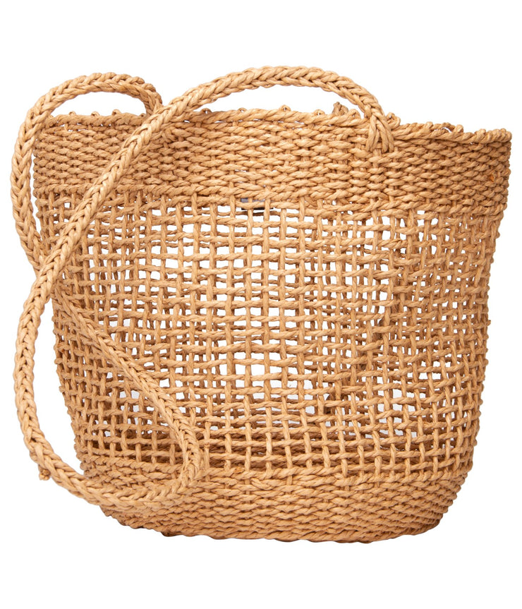 BUNGALOW MARKET BAG STRAW