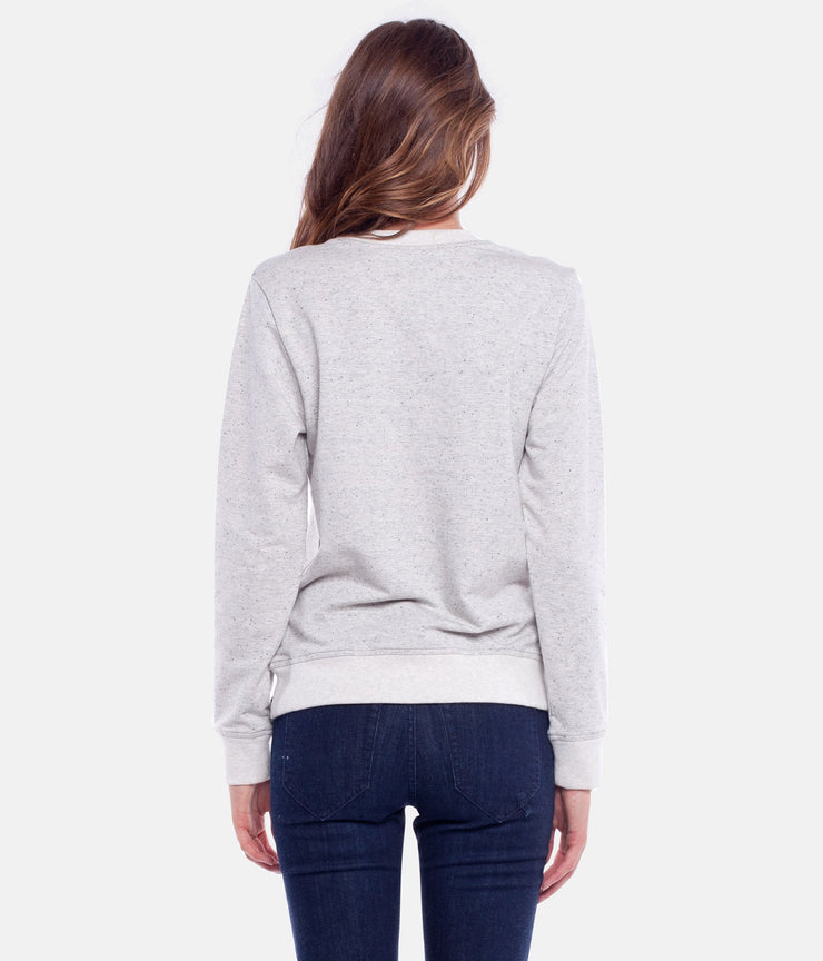 MOUNTAINS PULLOVER GREY MARLE
