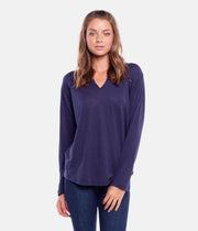 MY LONG SLEEVE TOP NAVY