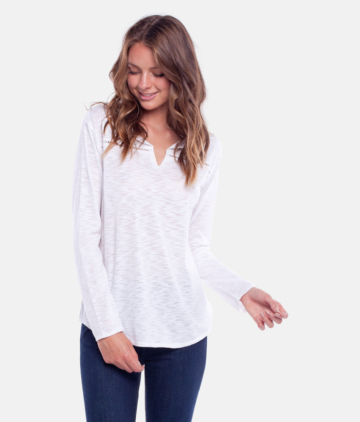 MY LONG SLEEVE TOP WHITE