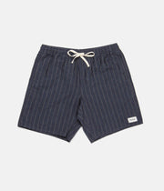 LINEN STRIPE JAM INDIGO