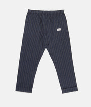 THE BEACH PANT INDIGO STRIPE