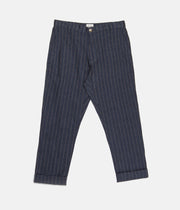 THE BEACH PANT INDIGO STRIPE