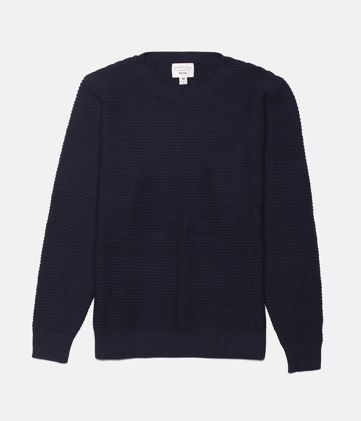 FISHERMAN KNIT MIDNIGHT NAVY