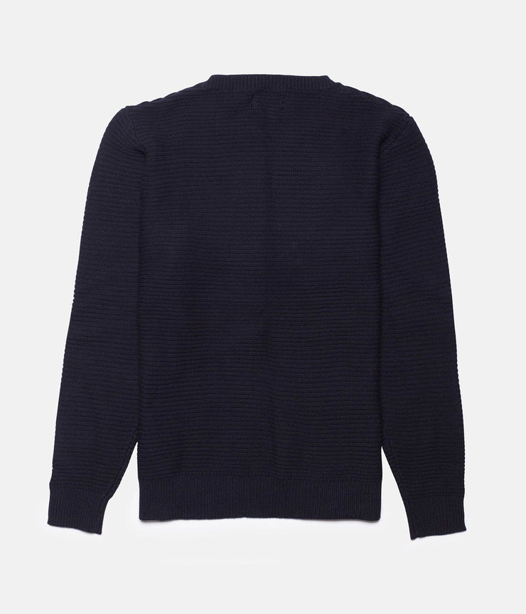 FISHERMAN KNIT MIDNIGHT NAVY