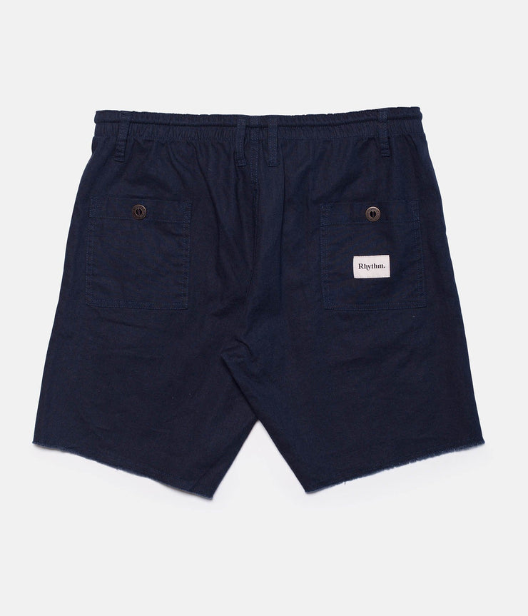 LINEN BUNKER WALKSHORT NAVY