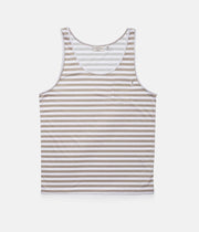 EVERYDAY STRIPE SINGLET SAND