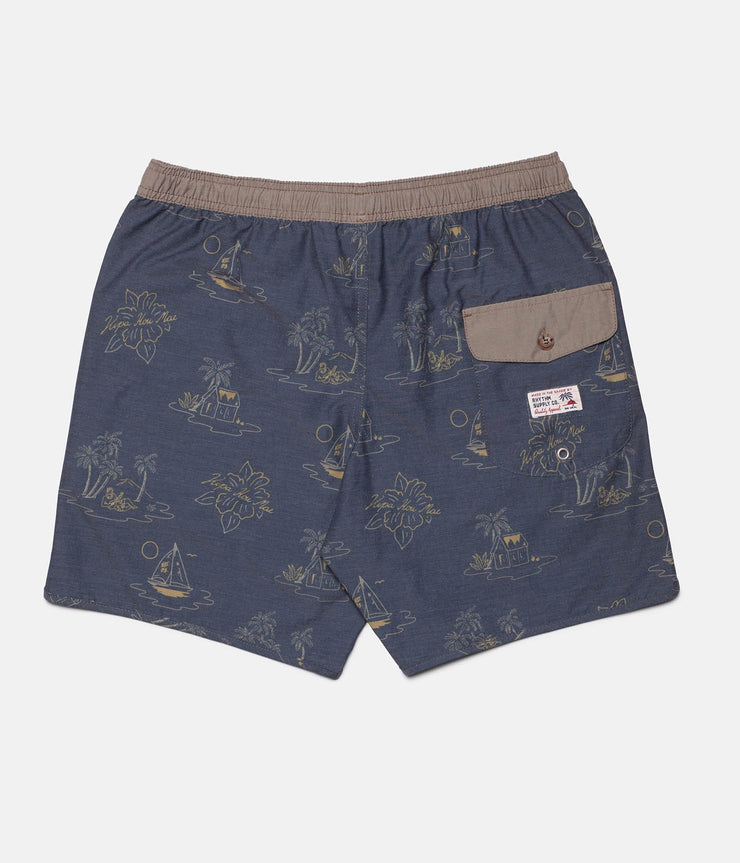 HALEIWA BEACH SHORT NAVY