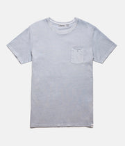 RHYTHM EVERYDAY WASH T-SHIRT VINTAGE CLOUD FRONT