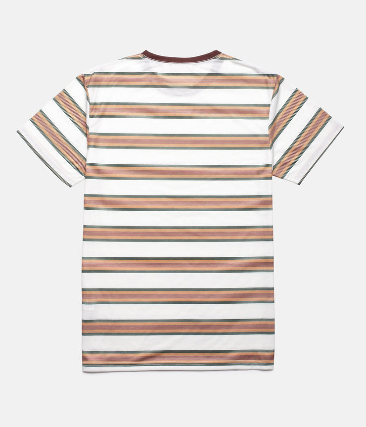 RHYTHM EVERYDAY STRIPE T-SHIRT JAVA BACK