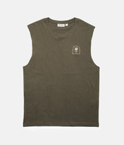 RHYTHM DATE PALM TANK OLIVE FRONT