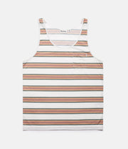 RHYTHM EVERYDAY STRIPE SINGLET JAVA FRONT