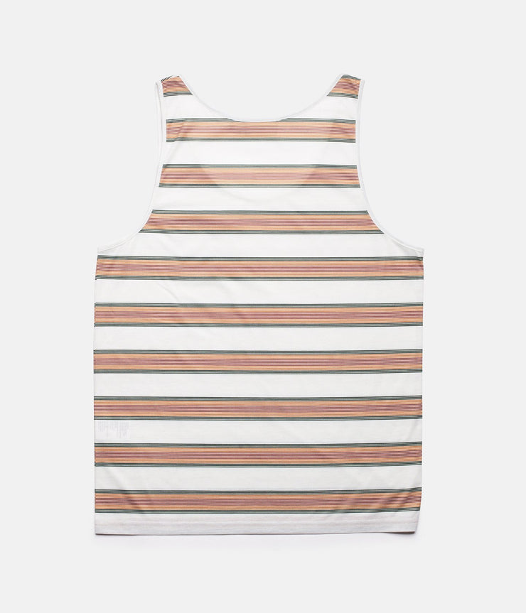 RHYTHM EVERYDAY STRIPE SINGLET JAVA BACK
