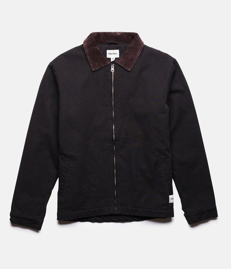 RHYTHM JAMES JACKET BLACK FRONT