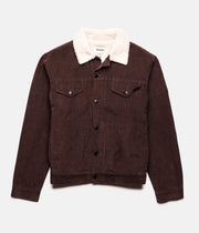 RHYTHM BEDFORD JACKET BROWN FRONT