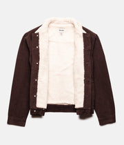 RHYTHM BEDFORD JACKET BROWN OPEN