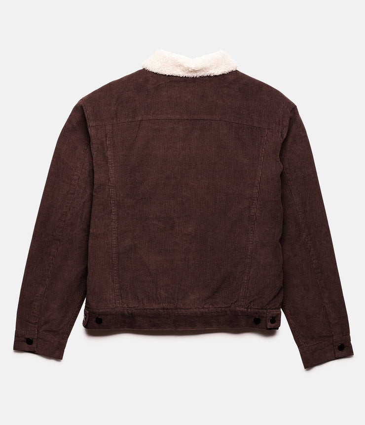 RHYTHM BEDFORD JACKET BROWN BACK