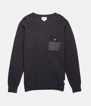 RHYTHM BUNKER KNIT BLACK FRONT