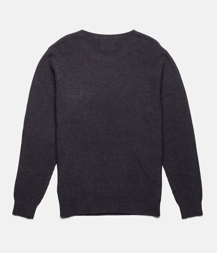 RHYTHM BUNKER KNIT BLACK BACK