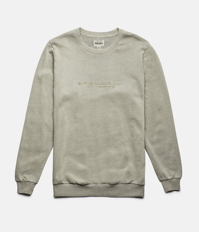 RHYTHM WASHED OUT PULLOVER VINTAGE SAGE FRONT