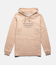 RHYTHM BASE HOOD DUSTY PEACH FRONT