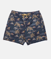 RHYTHM WAIKIKI BEACH SHORT NAVY FRONT