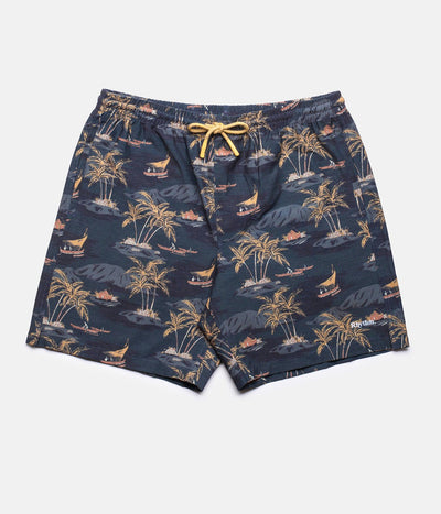 RHYTHM WAIKIKI BEACH SHORT NAVY FRONT