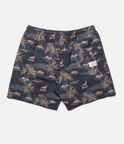 RHYTHM WAIKIKI BEACH SHORT NAVY BACK