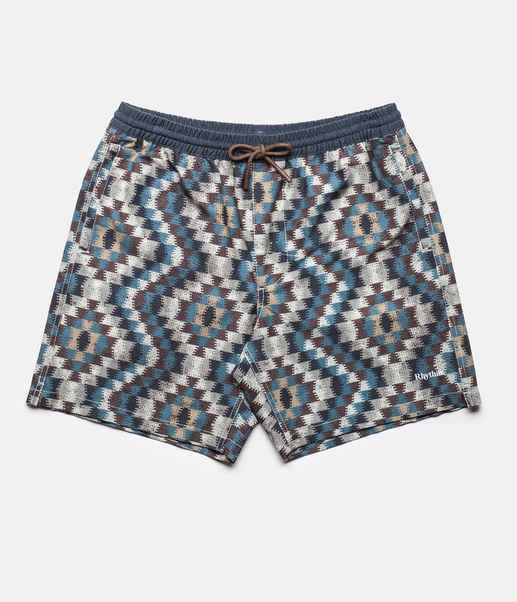 RHYTHM SHAMBALA BEACH SHORT NAVY FRONT