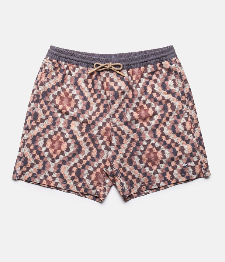 RHYTHM SHAMBALA BEACH SHORT DUSTY PEACH FRONT
