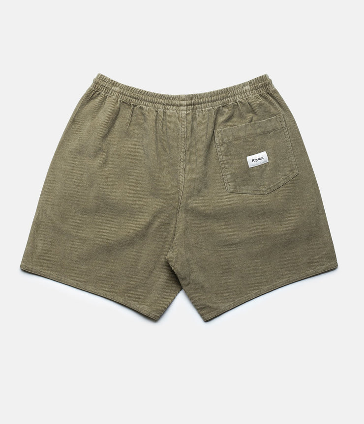 RHYTHM CORDUROY JAM OLIVE BACK
