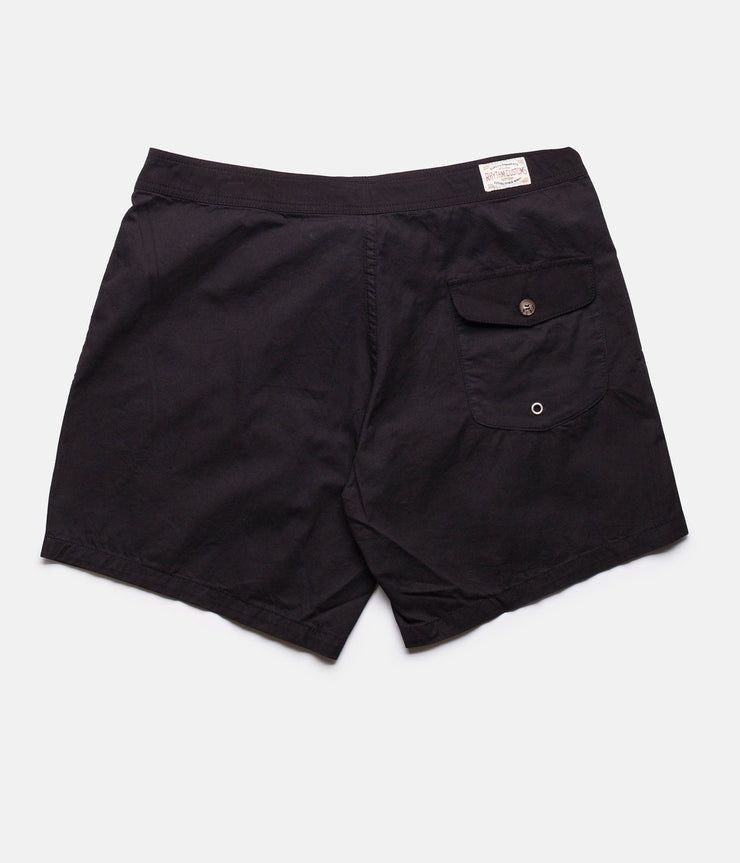 RHYTHM CLASSIC WASH TRUNK WASHED BLACK BACK