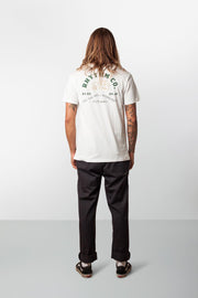 RHYTHM CAMPER T-SHIRT WHITE MODEL BACK