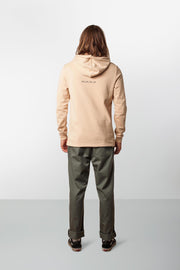 RHYTHM BASE HOOD DUSTY PEACH MODEL BACK